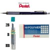kit lapiseira pentel graphgear