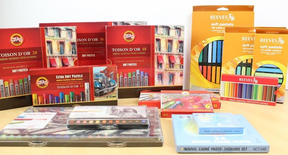 pastel seco koh i nor conte reeves sakura toison