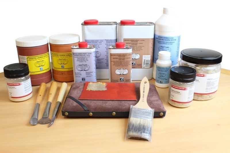 material de para douracao