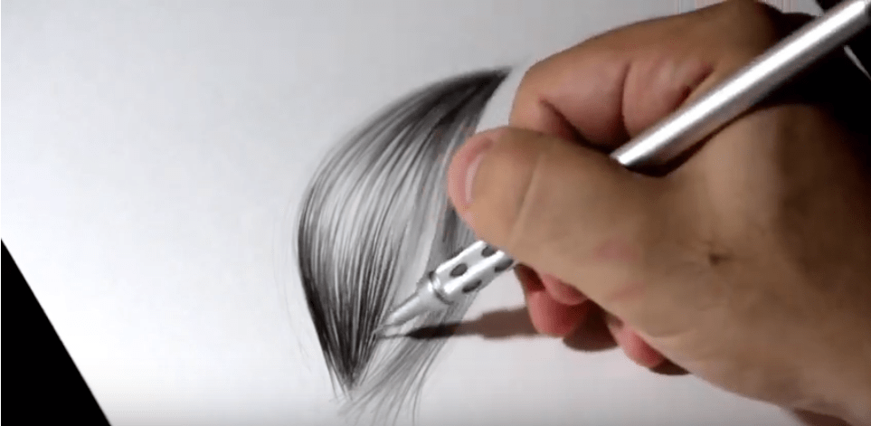 Como desenhar cabelo realista de 2 maneiras, de caneta e de lápis